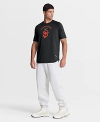 Nike Men's Black San Francisco Giants Authentic Collection Batting Practice Pre-Game Raglan Dri-fit T-Shirt