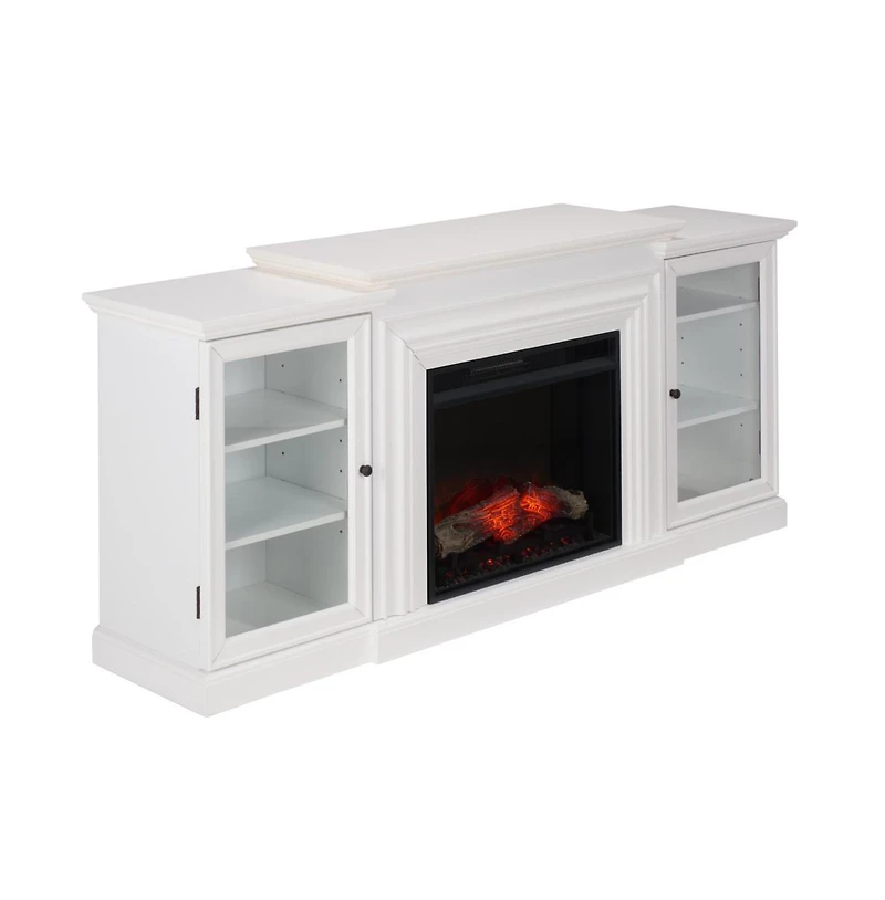 Augusta Home Lincoln 4 Shelf Electic Fireplace