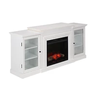 Augusta Home Lincoln 4 Shelf Electic Fireplace
