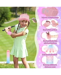 Gnuadz 34-piece Play Purse Princess Handbag Wallet Makeup Gift Kids