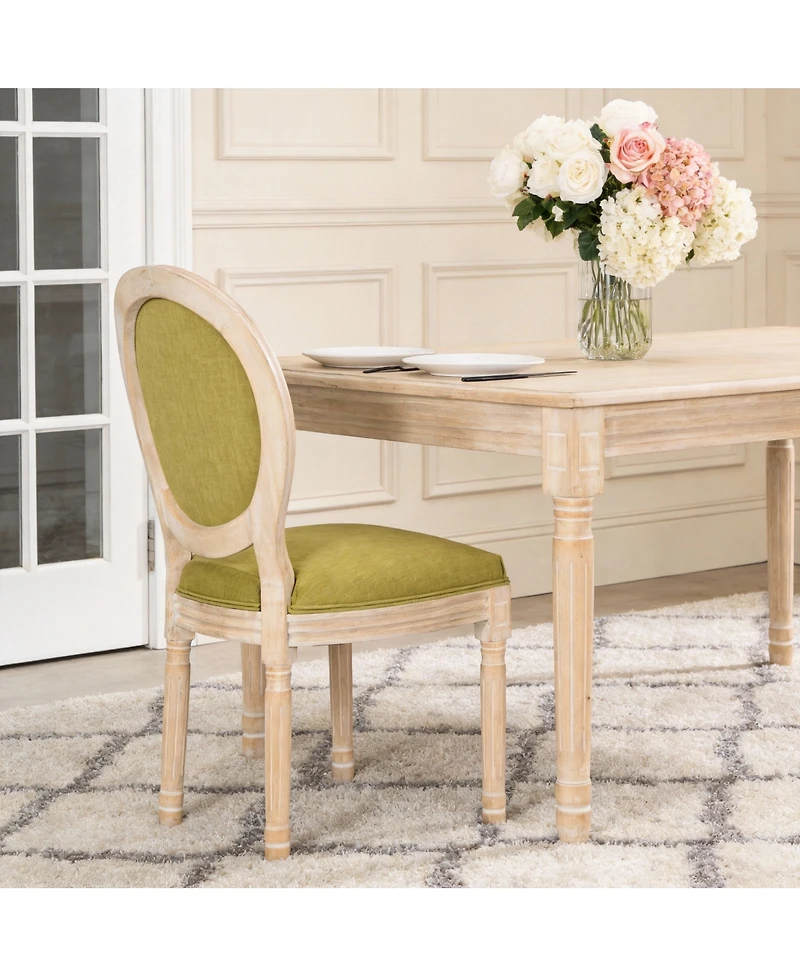 Streamdale Furniture French Country Upholstered Dining Chairs Set of 2