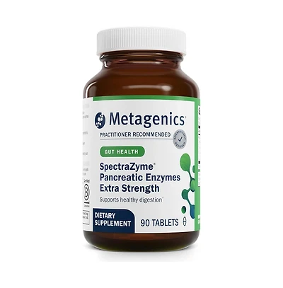 Metagenics SpectraZyme - High Potency Pancreatic Enzyme Supplement - Supports Digestion of Proteins, Fats and Carbohydrates