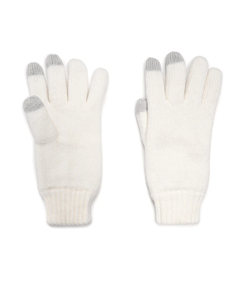Muk Luks Women's Heat Retainer Cable Texting Glove