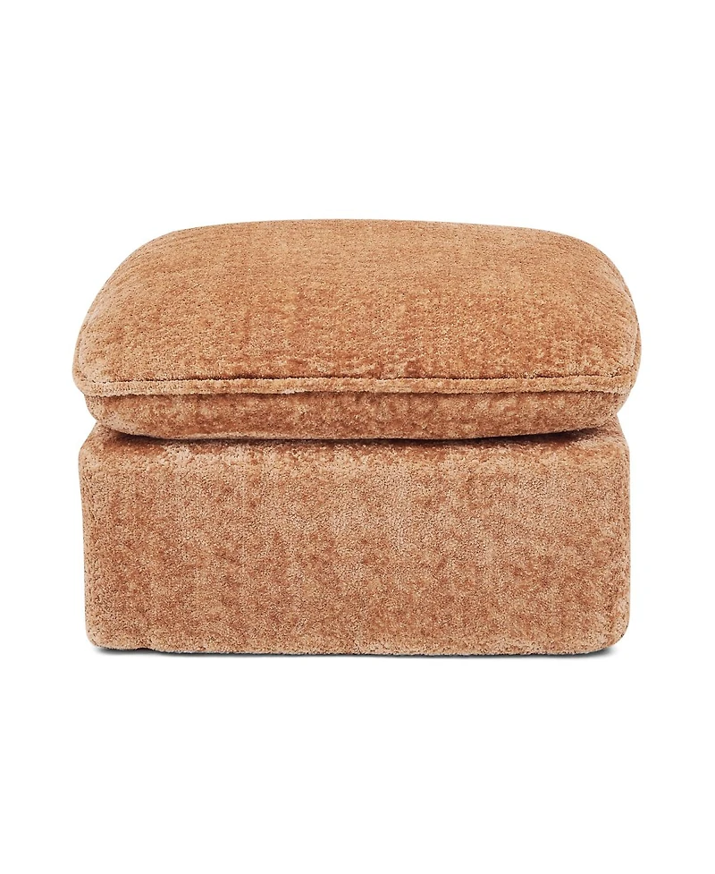 Streamdale Furniture 107'' Modern Boucle L-Shaped Sectional Sofa with Two Moveable Ottomans