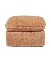 Streamdale Furniture 107'' Modern Boucle L-Shaped Sectional Sofa with Two Moveable Ottomans