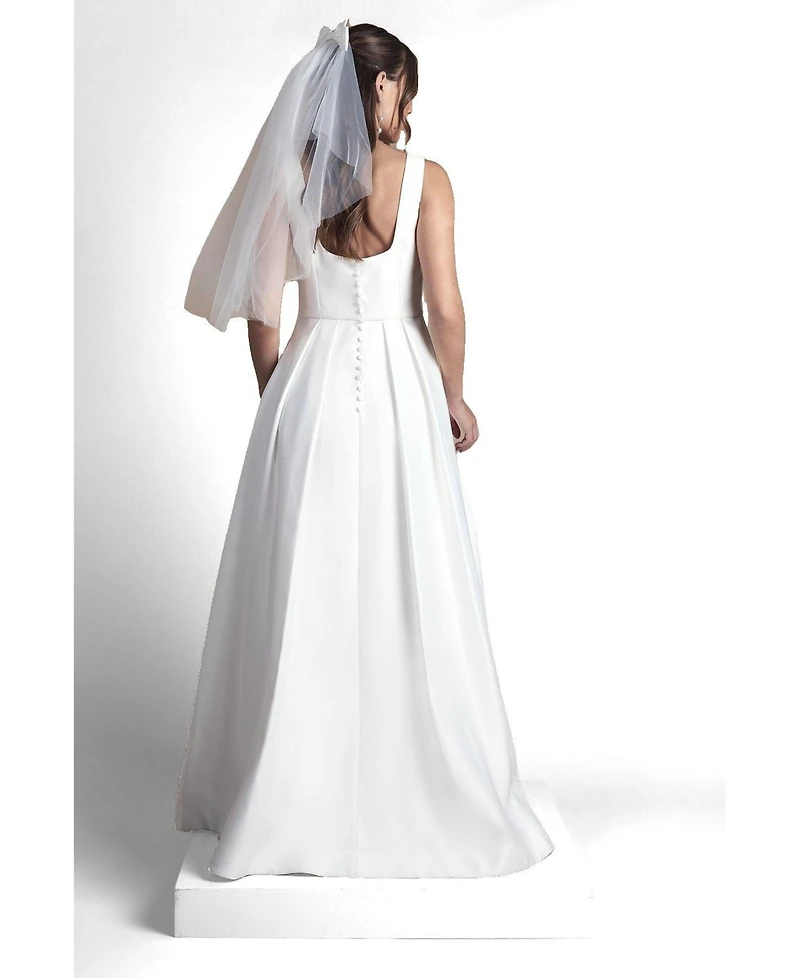 Coast Women's Pleated Satin Maxi Dress