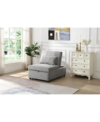 Streamdale Furniture Folding Ottoman Sofa Bed