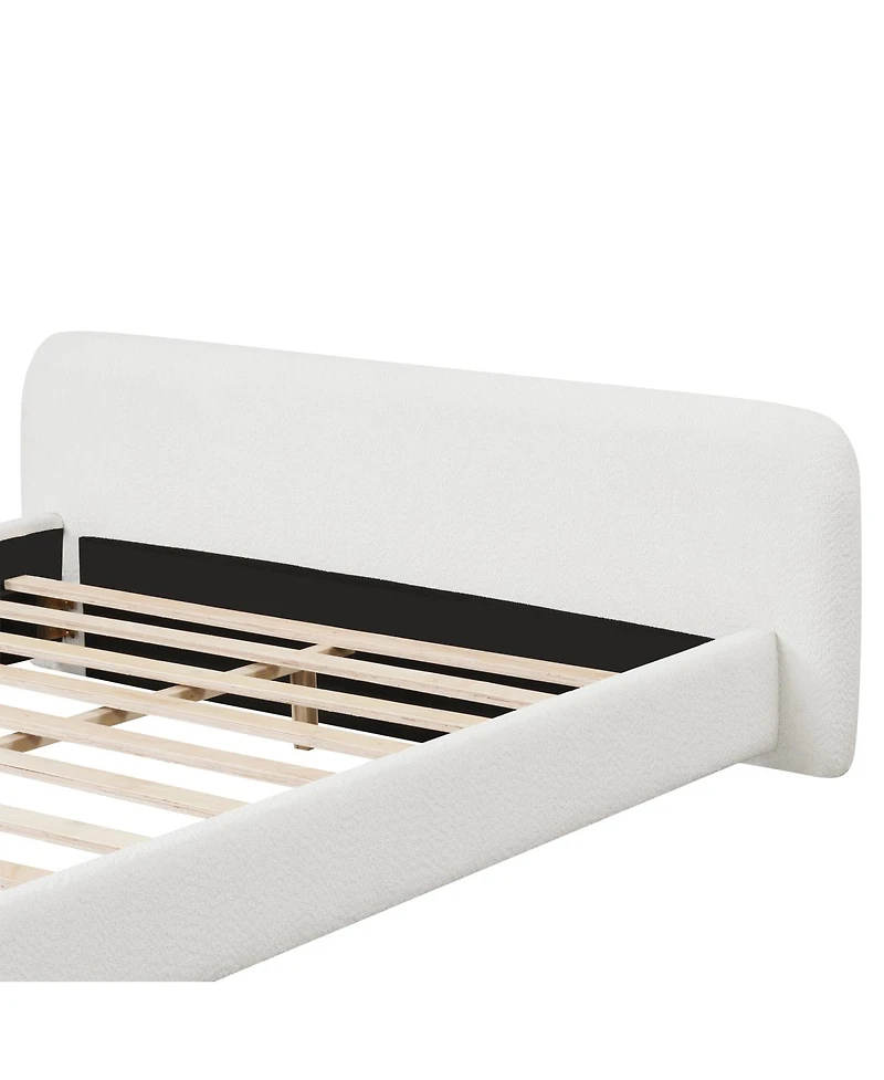 Streamdale Furniture Cozy Bouce Upholstered Bed - A Dreamy Addition to Your Bedroom Full