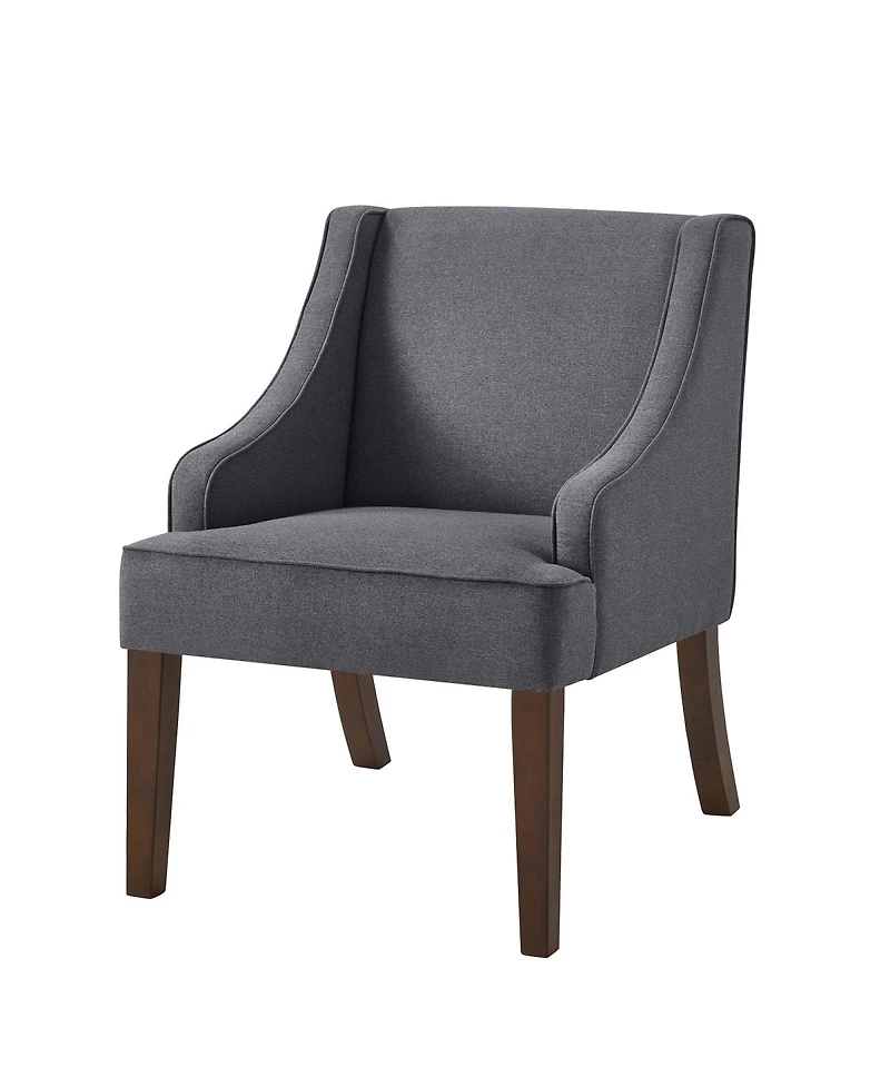 Streamdale Furniture Mid-Century Modern Upholstered Fabric Accent Chair