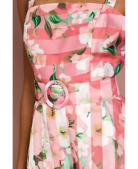 Coast Women's Petite Floral Organza Midi Dress