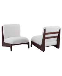 Streamdale Furniture Scott Living Moda Accent Chair with Solid Wood Frame Set of 2