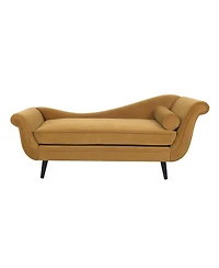 Streamdale Furniture Luxurious Velvet Chaise Lounge for Living Room or Entryway