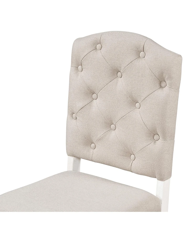 Streamdale Furniture Retro 2-Piece Upholstered Dining Chair Set