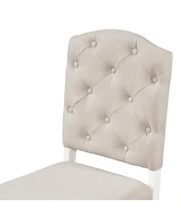 Streamdale Furniture Retro 2-Piece Upholstered Dining Chair Set