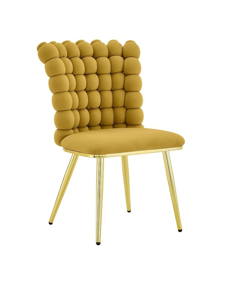 Streamdale Furniture Ergonomic Tufted Accent Chair with Legs
