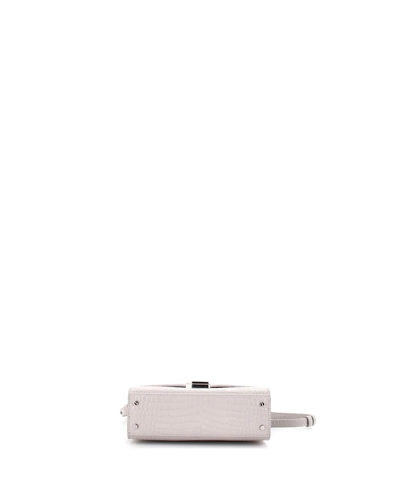 Pre-Owned Saint Laurent Mini Cassandra Top Handle Bag Embossed Leather