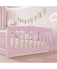 Streamdale Furniture Floor Fence Bed with Central Entrance
