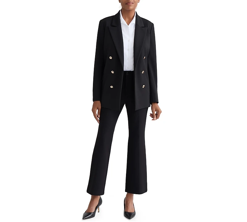 Jones New York Women's Double-Breasted Open-Front Jacket