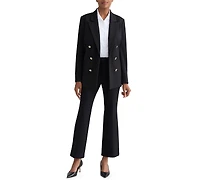 Jones New York Women's Double-Breasted Open-Front Jacket