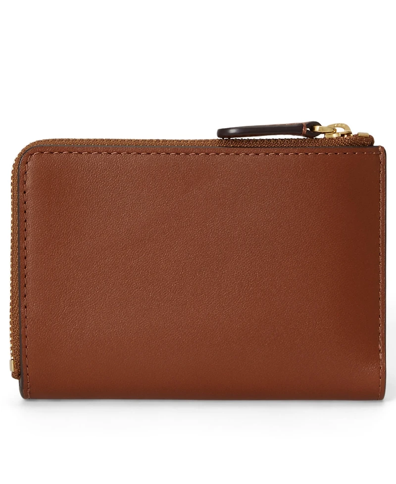 Lauren Ralph Lauren Smooth Leather Small Bifold Wallet