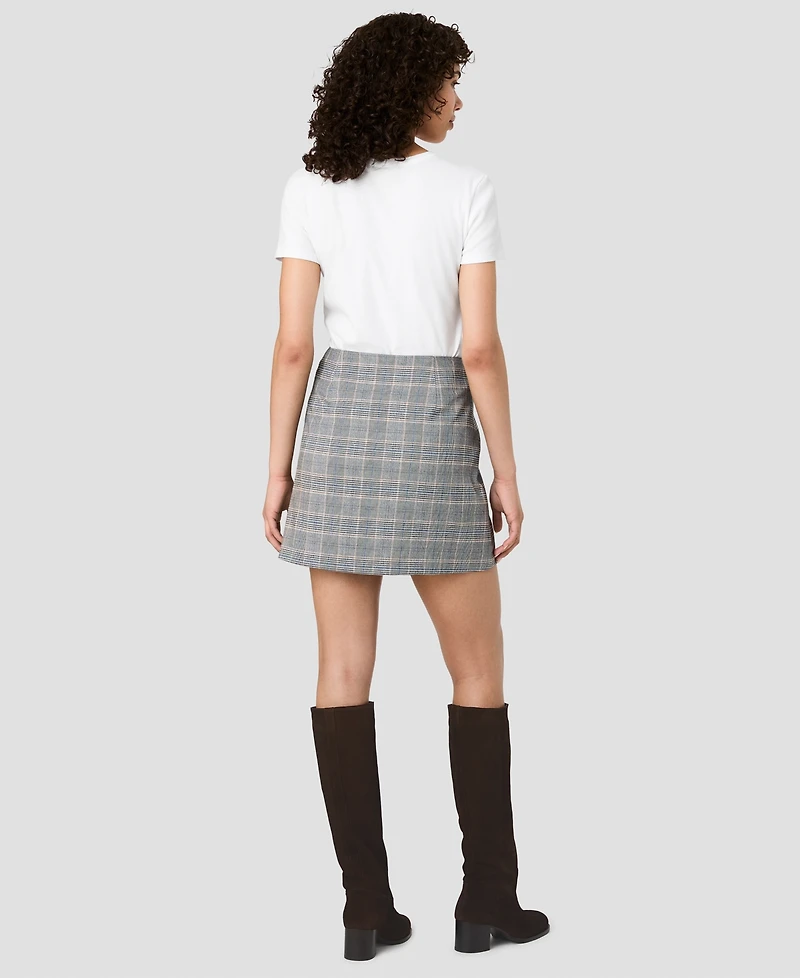 French Connection Women's Mini Fitted Zip Skirt