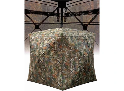 gaomon Hunting Blind, 2-3 People Hunting Tent, 58" 58" 66" H with 270degree(s) See Through Windows and Silent Magnetic Door