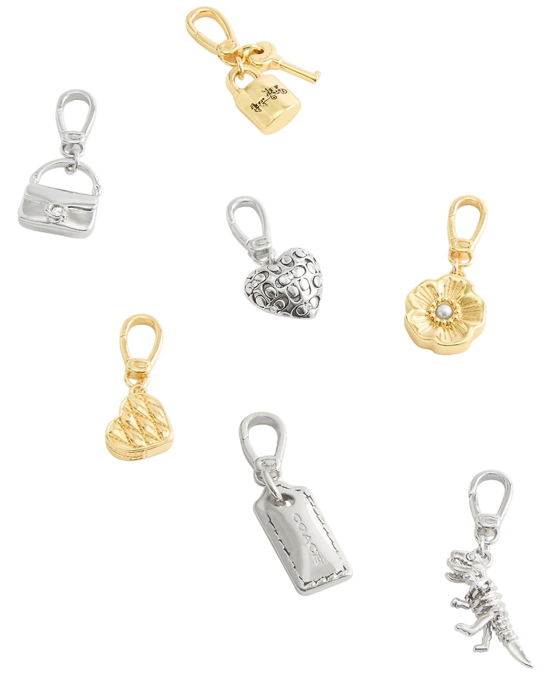 Coach Signature Lock and Key Jewelry Charm