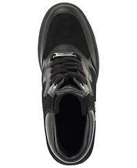 Guess Women's Guilley Lace-Up Wedge Sneaker Booties