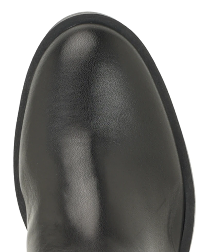 Guess Women's Kandra Wide Calf Signature G Logo Block Heel Boots