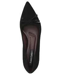 Franco Sarto Women's Racer Pump Bow Pointed Toe Pumps