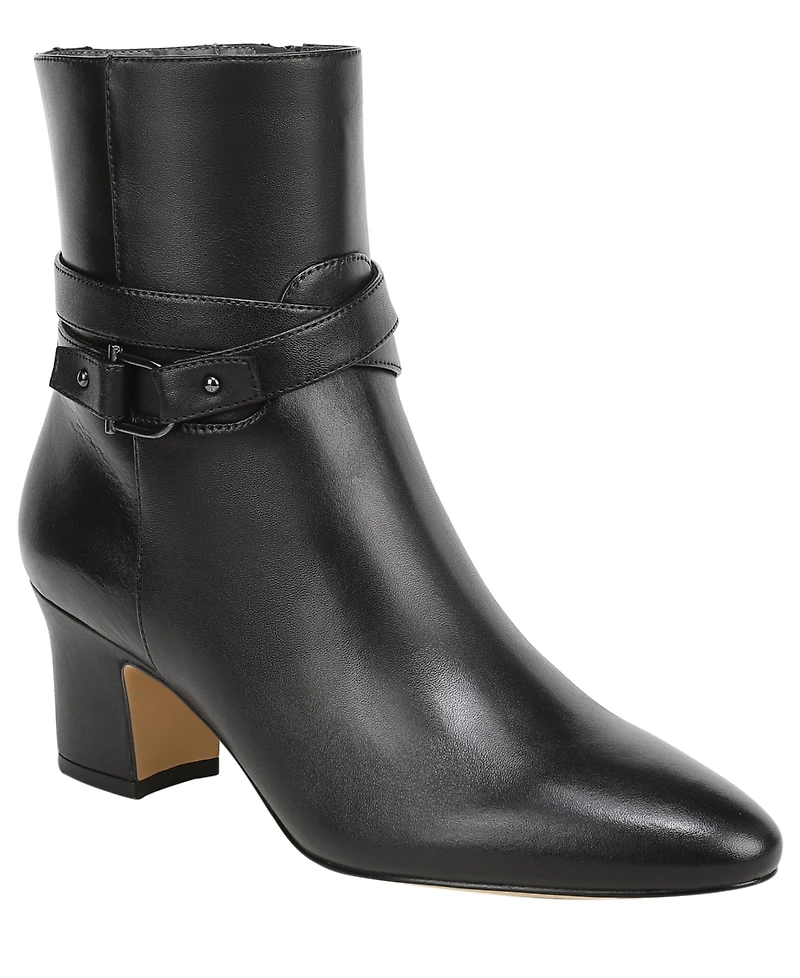Franco Sarto Women's Flexa Caden Pointed Toe Zip Short Booties