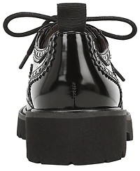Franco Sarto Women's Subria Round Toe Oxford Flats