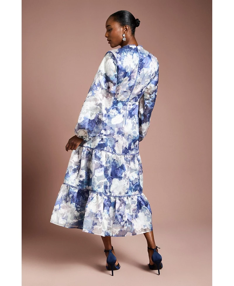 Coast Women's Printed Volume Fit And Flare Dress