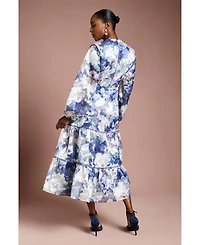 Coast Women's Printed Volume Fit And Flare Dress