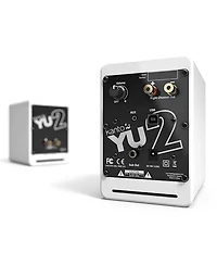 Kanto YU2 Powered Desktop Speakers, Drivers, Silk Dome Tweeter, Usb Dac, 50W Rms, Pair