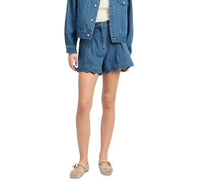 En Saison Women's Heidi Denim Shorts