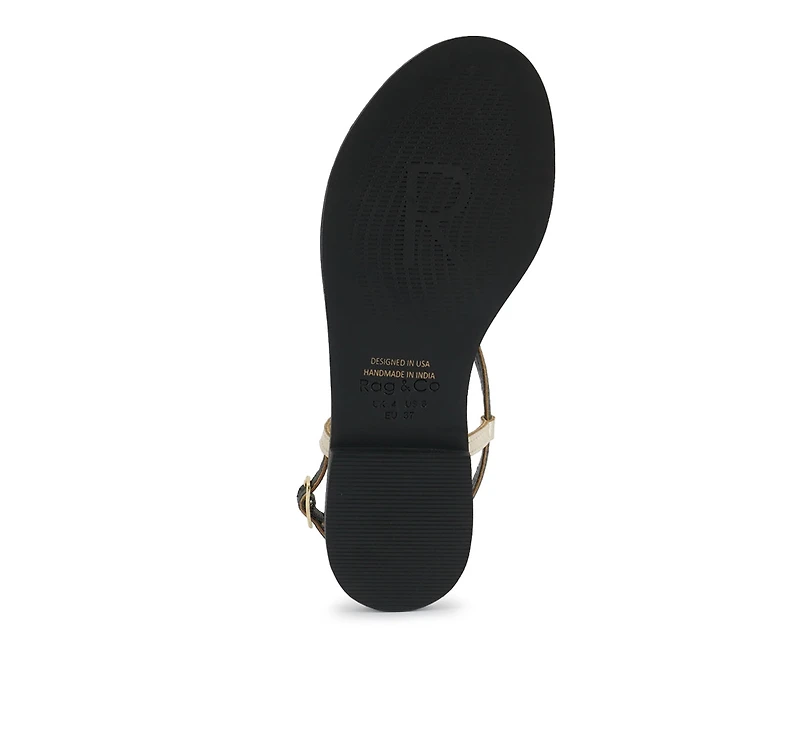Pheobe Strappy Pink Flat Sandals