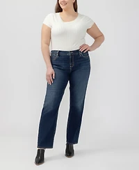 Silver Jeans Co. Plus Elyse Comfort Fit Straight