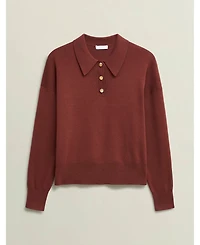 Hobbs London Women's Connie Polo Sweater