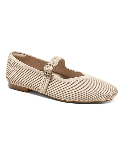 Vivaia Women's Margot Mary Jane Square-Toe Ballet Flats