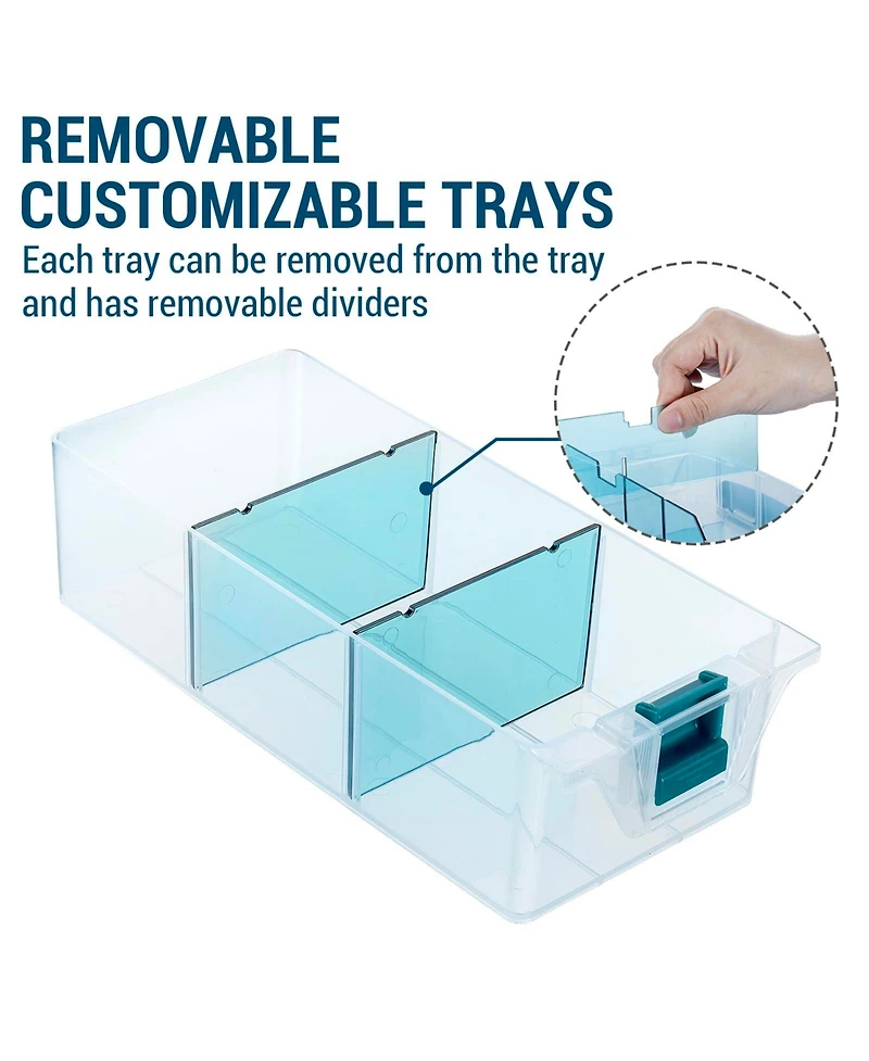 Xdovet Stackable Tray Add-on Sewing Organizer