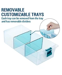 Xdovet Stackable Tray Add-on Sewing Organizer
