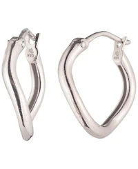 Lauren Ralph Lauren Sterling Silver Small Hoop Earrings
