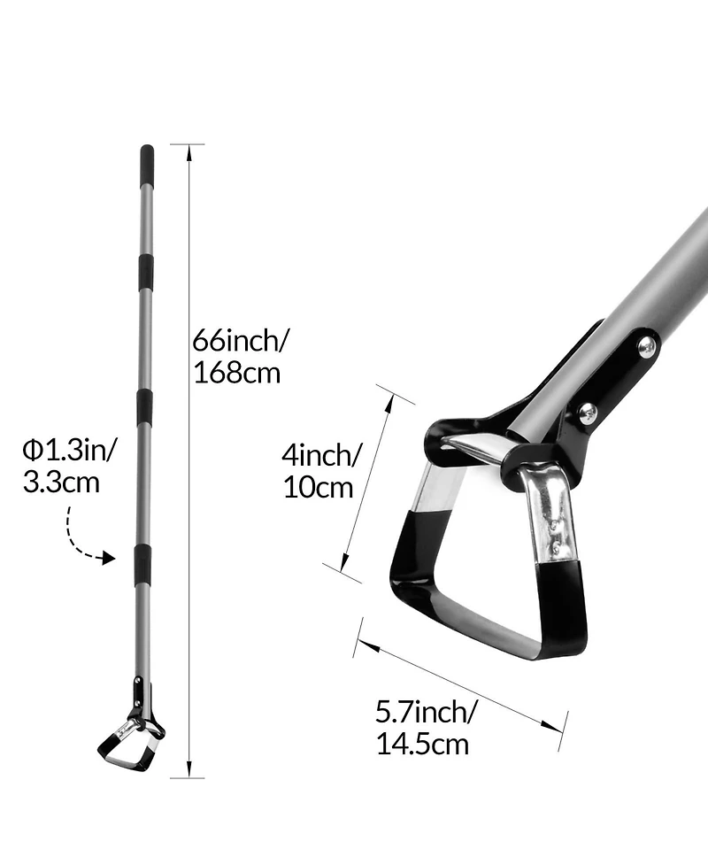 Xdovet Action Hoe Garden Weeder Cultivator Adjustable Handle