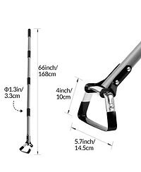 Xdovet Action Hoe Garden Weeder Cultivator Adjustable Handle