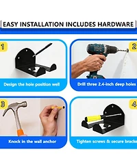 Xdovet Wall Hanger Trimmer Rack Garden Tool Holder