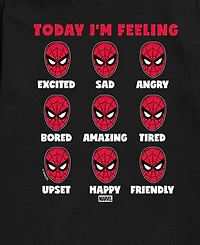 Marvel Spider-Man Today I'm Feeling Moods Youth Boys' 8-20 Short-Sleeve Graphic T-Shirt