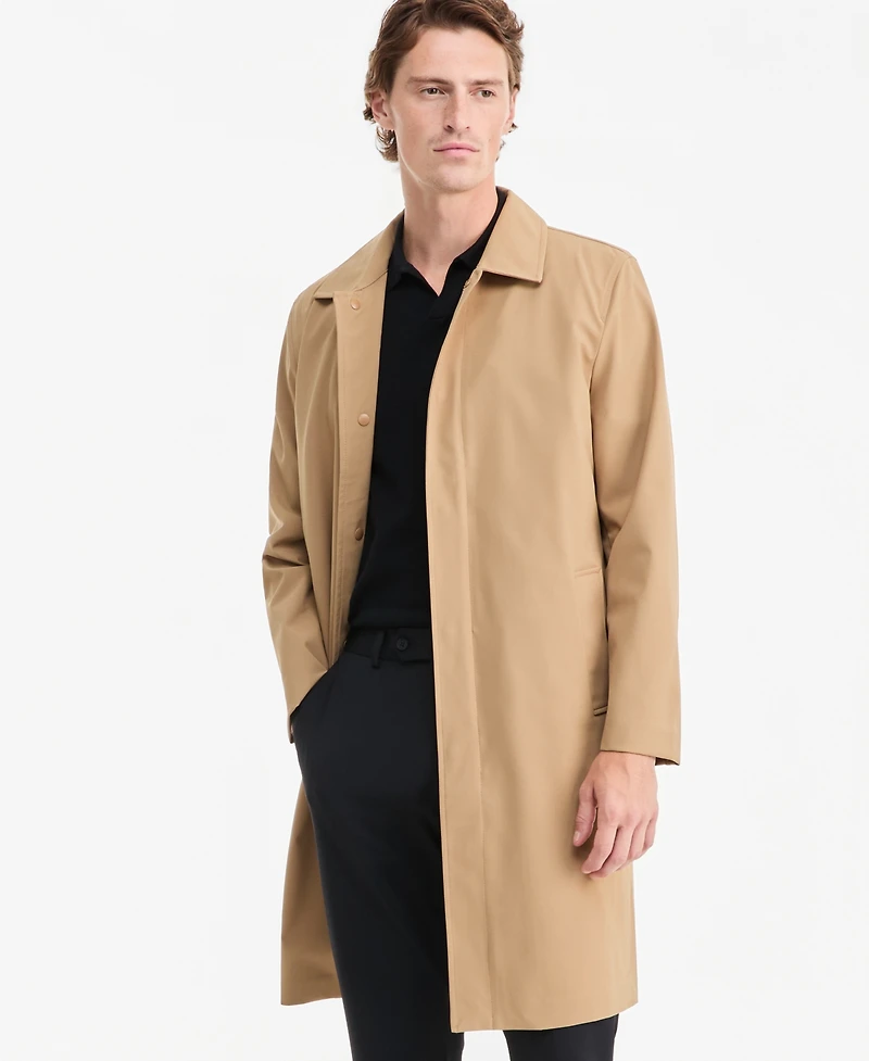 Alfani Men's Alfatech Modular Topcoat with Removable Quilted Vest, Exclusively at Macy's