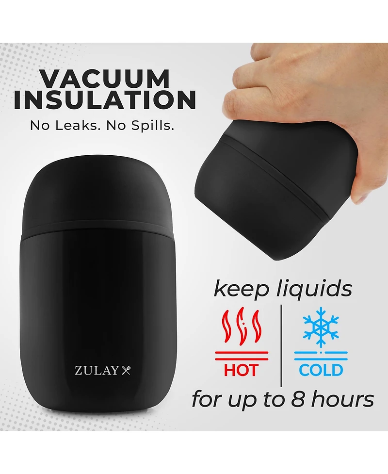16oz Stainless Steel Vacuum Insulated Food Jar for Hot Foods and Soups