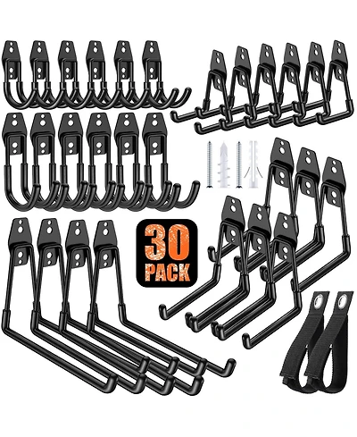 Xdovet Heavy Duty Steel Wall Mount Hangers for Garage Storage